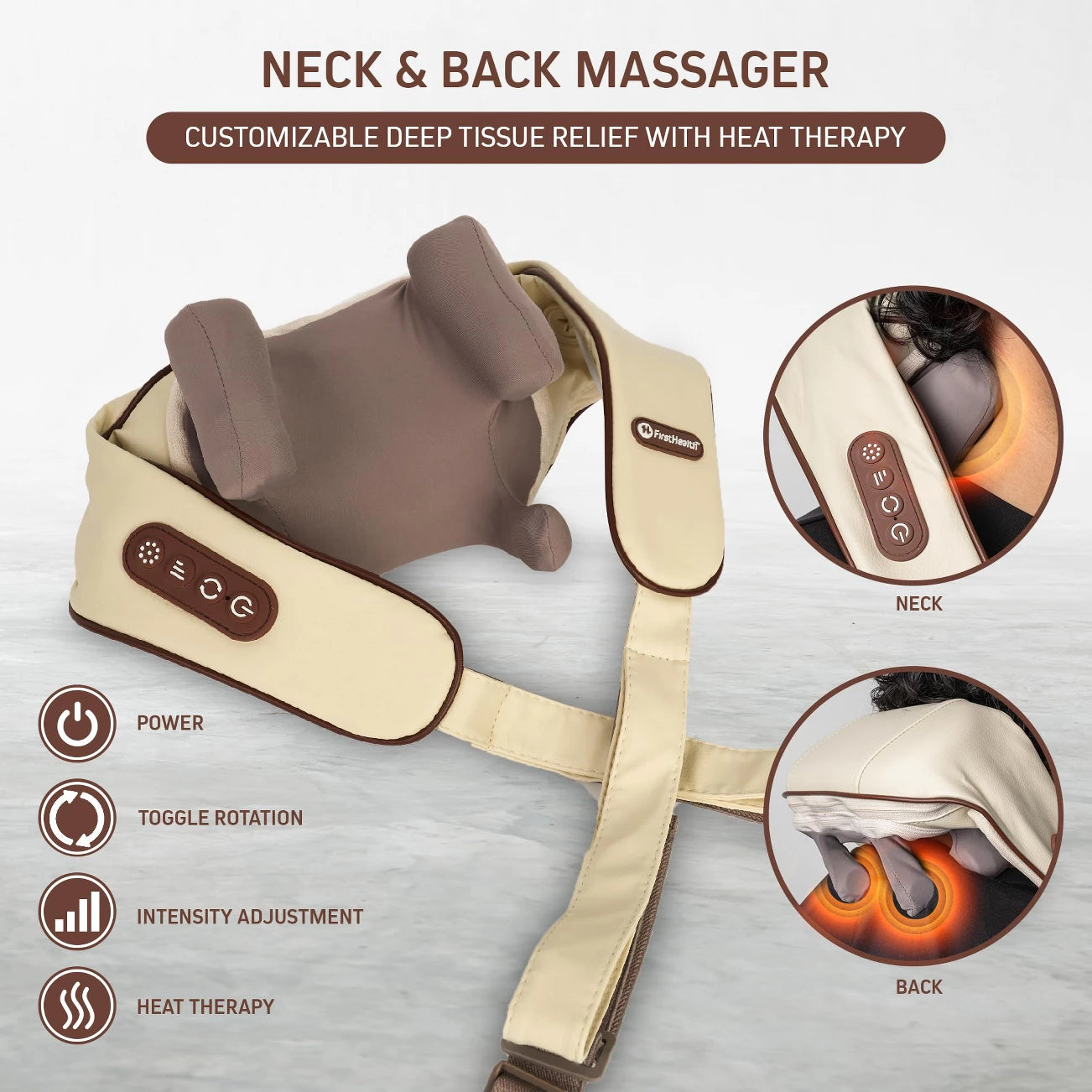 Crownomic™ Neck and Shoulder Massager